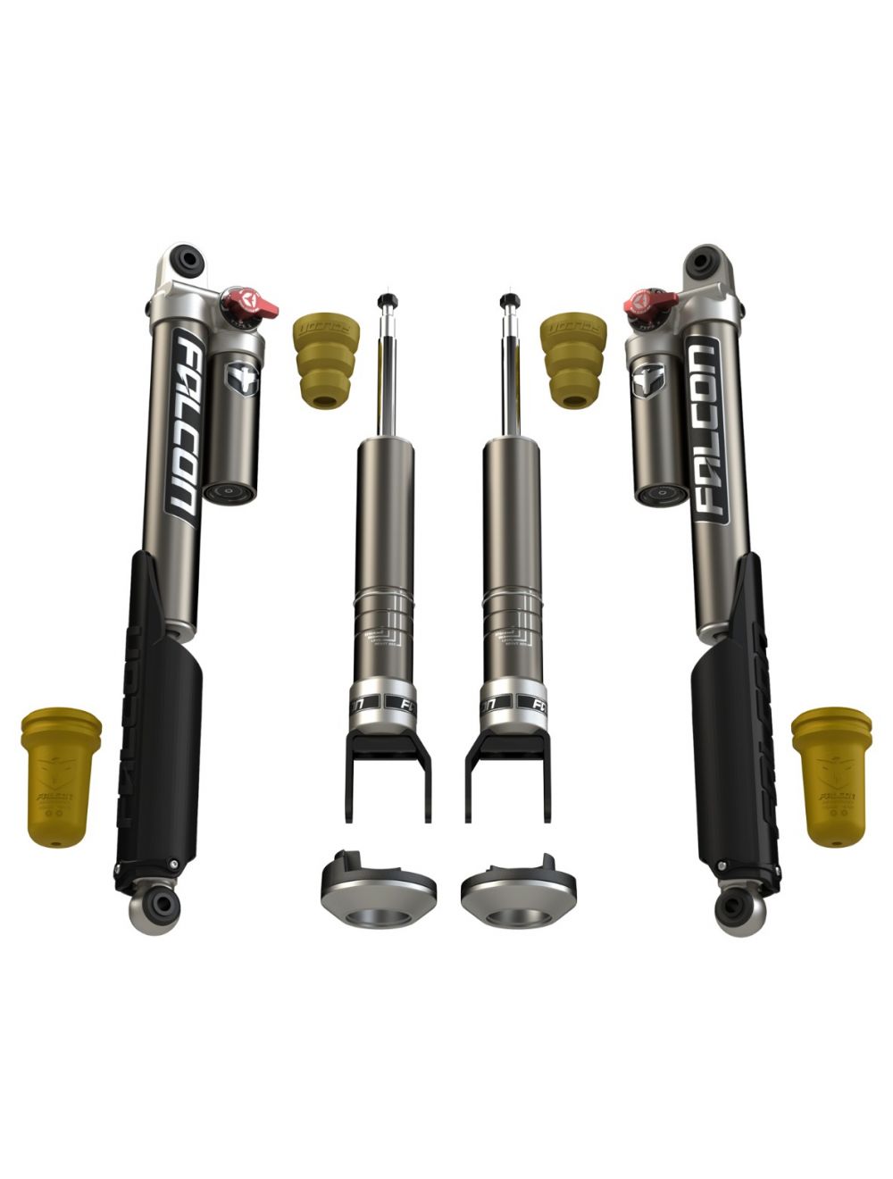 2009+ Dodge/Ram 1500/Classic: 2.25” Sport Tow/Haul Shock Leveling System