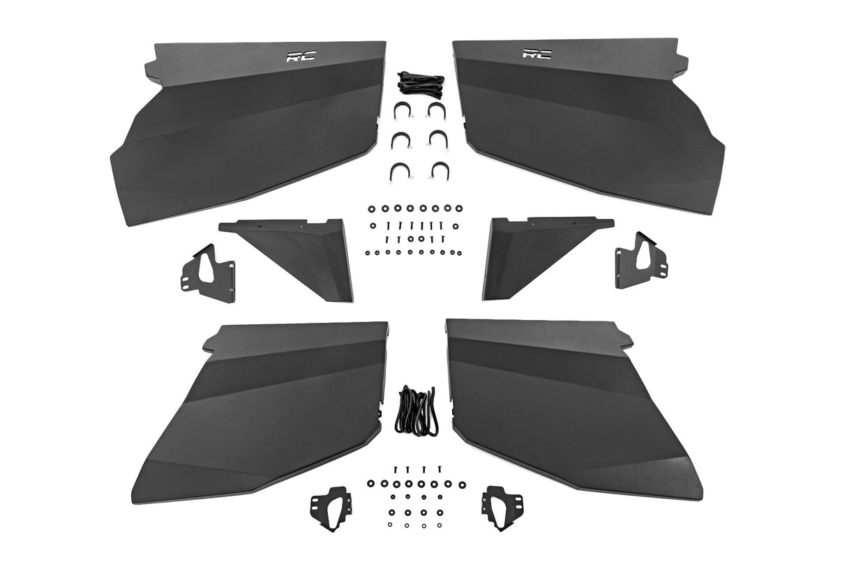 Aluminum Lower Half Doors - Front & Rear - Polaris RZR XP 4 1000