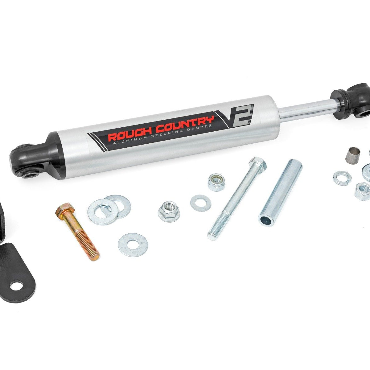 Rough Country V2 Steering Stabilizer Chevy GMC 2500HD 3500HD (1623