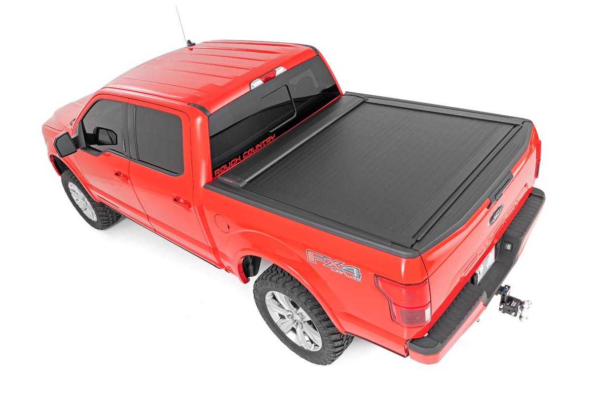 Retractable Bed Cover - 5'7 Inch Bed - Ford F-150 (15-20)/Raptor (17-20)