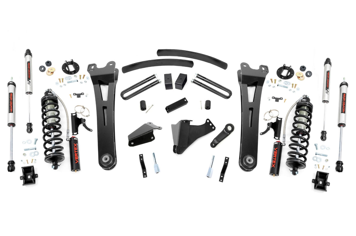 Rough Country - 6 Inch Lift Kit - Gas - Radius Arm - C/O V2 - Ford F-250/F-350 Super Duty (05-07)