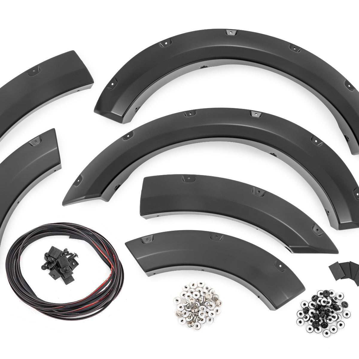 Traditional Pocket Fender Flares YZ Oxford White Ford Bronco Sport