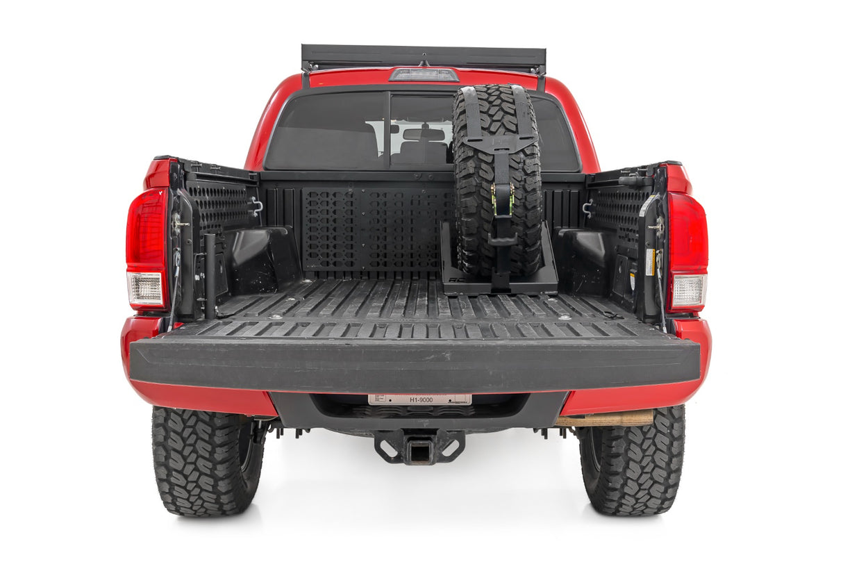 Rough Country - Bed Mount Spare Tire Carrier - Universal - Multiple Makes & Models (Chevy/Dodge/Ford/GMC/Ram)