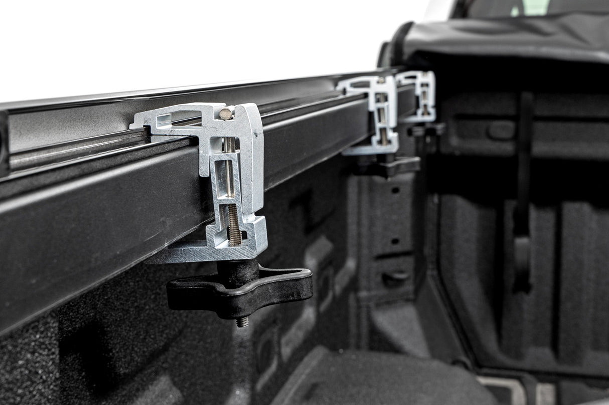 Rough Country - Soft Roll Up Bed Cover - 5'10 In. Bed - Chevy/GMC Sierra/Silverado 1500 (19-25)