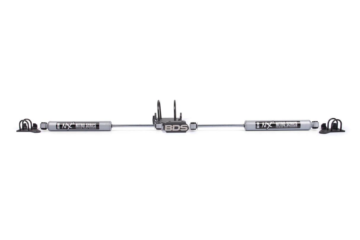 Dual Steering Stabilizer Kit w/ NX2 Shocks | Ford F250/F350 Super Duty (05-16) 4WD