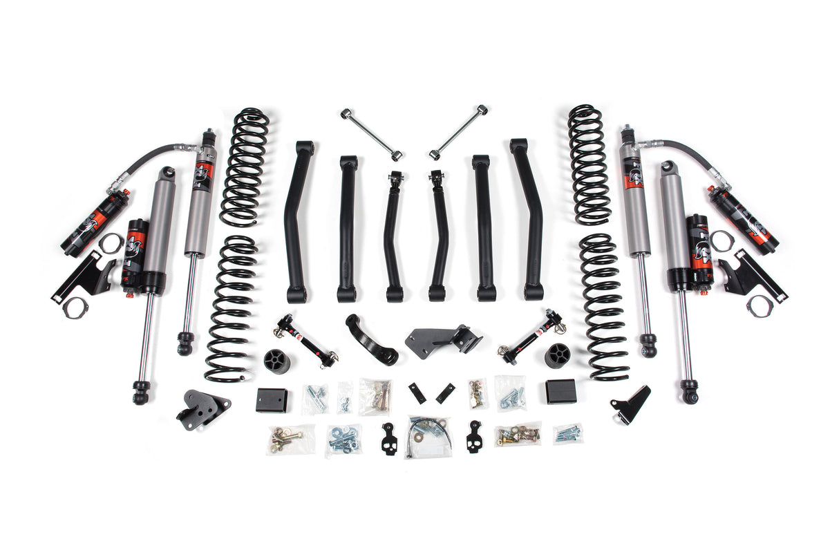 2007-2011 Jeep Wrangler JK 4WD 4-Door 4.5" Suspension Lift Kit- Fox 2.5 PES R/R