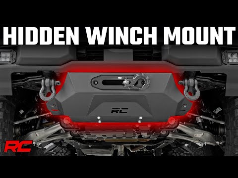 Rough Country - Hidden Winch Mount - All Models - Ford Bronco 4WD (2021-2025)