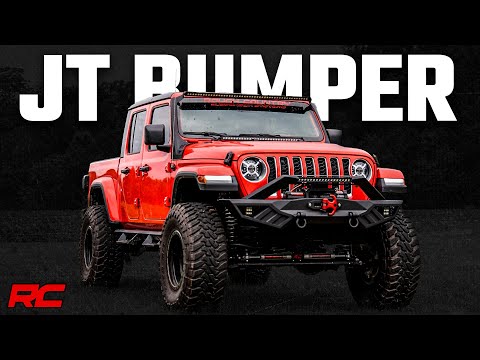 Rough Country - Front Winch Bumper - Jeep Gladiator JT/Wrangler 4xe/Wrangler JK/Wrangler JL - 10645A