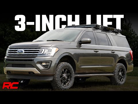 Rough Country - 3 Inch Lift Kit - UCA - M1 Struts - Ford Expedition 4WD (2018-2024)