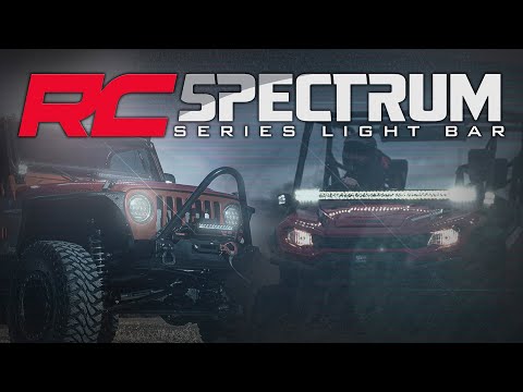 Rough Country - 20 Inch Spectrum Series LED Light Bar - Single Row