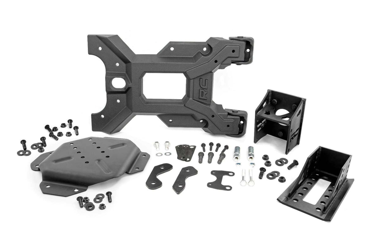 Rough Country - Heavy Duty Tire Carrier - Jeep Wrangler JK (2007-2018) - 10523