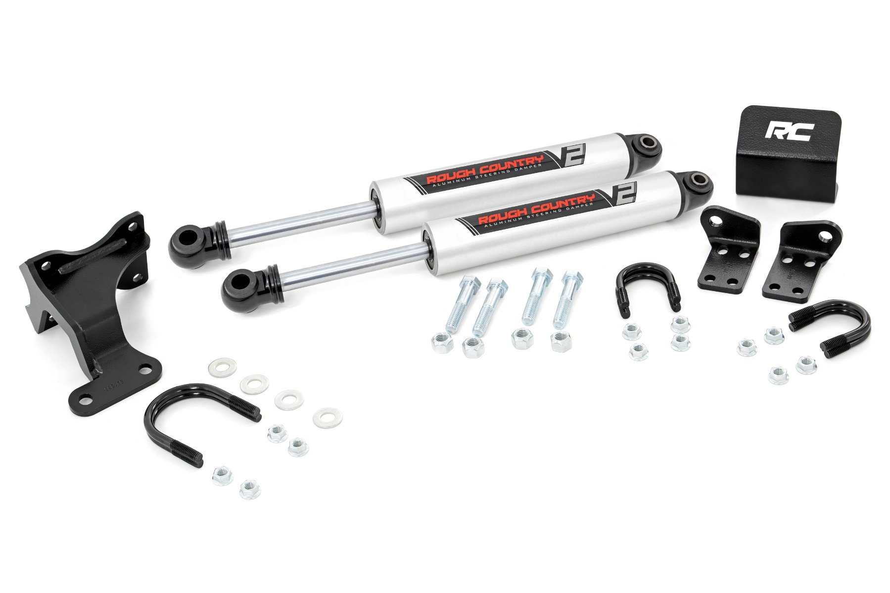 Rough Country V2 Steering Stabilizer For 2018-2025 Wrangler JL/JT - 8730570 - Foto 11