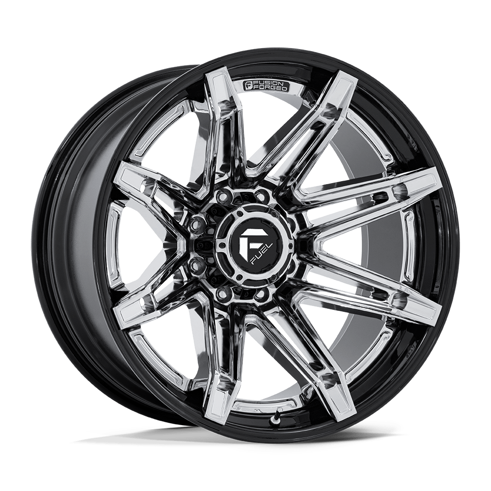Brawl 20X10 8X6.5 CHR G-BLK -18MM