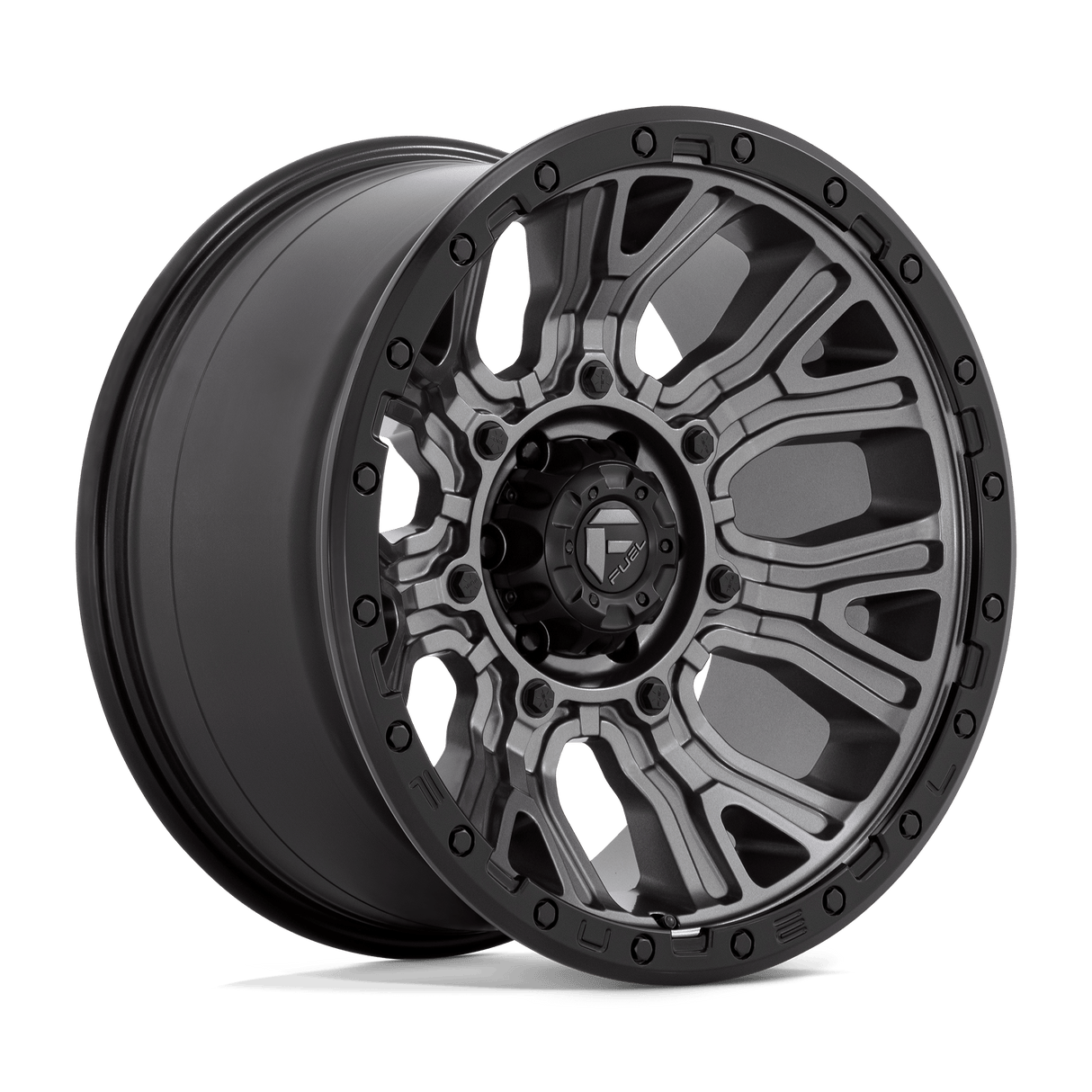 Traction 20X10 6X5.5 M-GNMTL BLK-RG -18MM