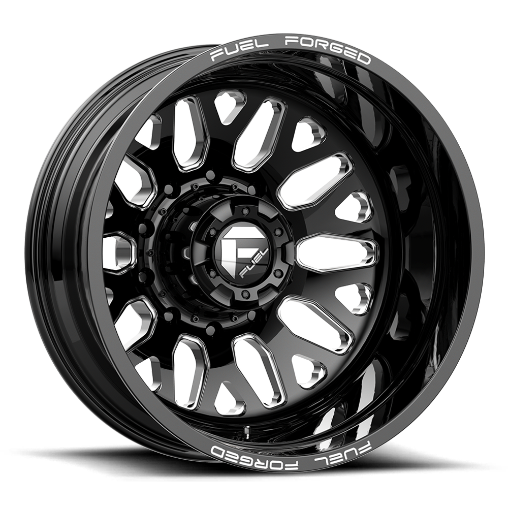 FF19D 20X8.25 10X225 GL-BLK-MIL -202MM
