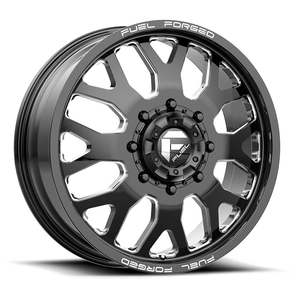 FF19D 22X8.25 8X6.5 GL-BLK-MIL 105MM