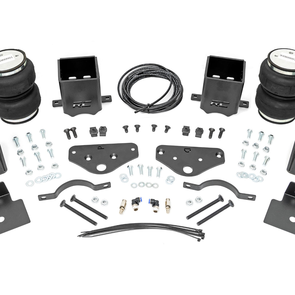 Rough Country Air Spring Kit - 3-6 In Lifts - Ford Super Duty 4WD (201 ...