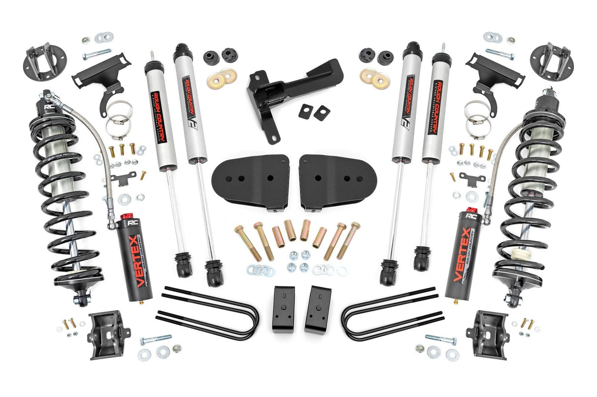 Rough Country - 3 Inch Coilover Conversion Lift Kit - Gas - Ford F-250 Super Duty 4WD (23-25)