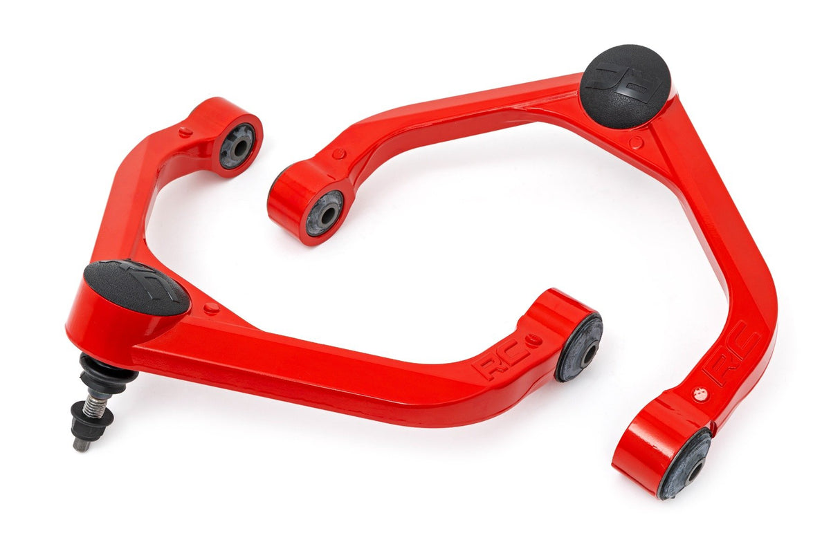 Rough Country - Red Forged Upper Control Arms - 3 Inch Lift - Ram 1500 4WD (2012-2018 & Classic)