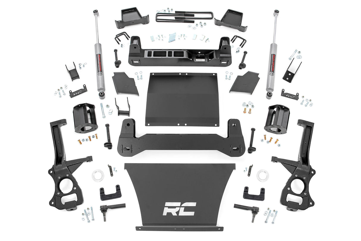 Rough Country - 6 Inch Lift Kit - Chevy Silverado 1500 2WD/4WD (2019-2023) - 21731