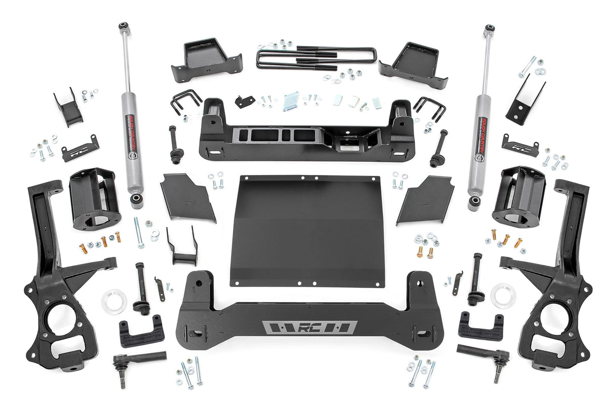 Rough Country - 6 Inch Lift Kit - Diesel - Chevy Silverado 1500 2WD/4WD (2019-2023) - 21731D