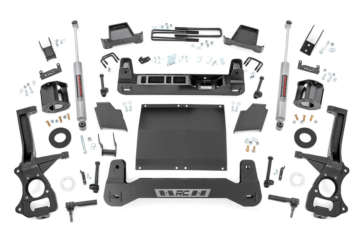 Rough Country - 6 Inch Lift Kit - Diesel - GMC Sierra 1500 2WD/4WD (2019-2023) - 22931D