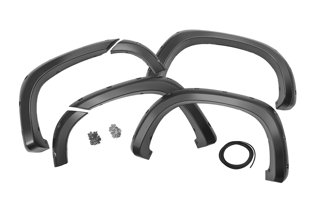 Rough Country - Pocket Fender Flares - Chevy Silverado 1500 2WD/4WD (2019-2021)