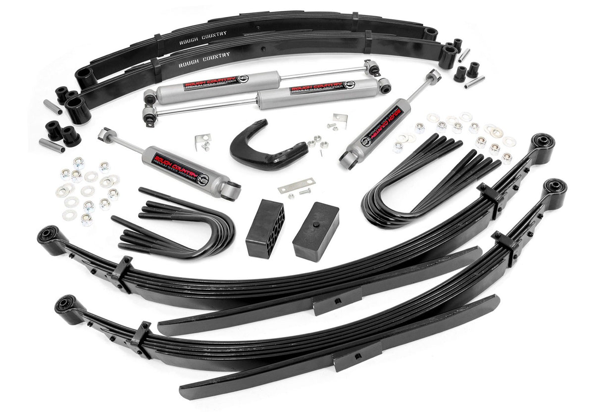 Rough Country - 6 Inch Lift Kit - 56 Inch RR Springs - Chevy/GMC C20/K20 C25/K25 Truck (77-87) - 21530