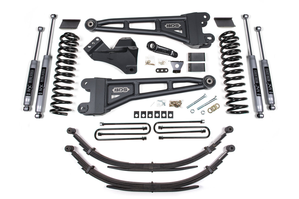 4 Inch Lift Kit w/ Radius Arm | Ford F250/F350 Super Duty (11-16) 4WD | Diesel