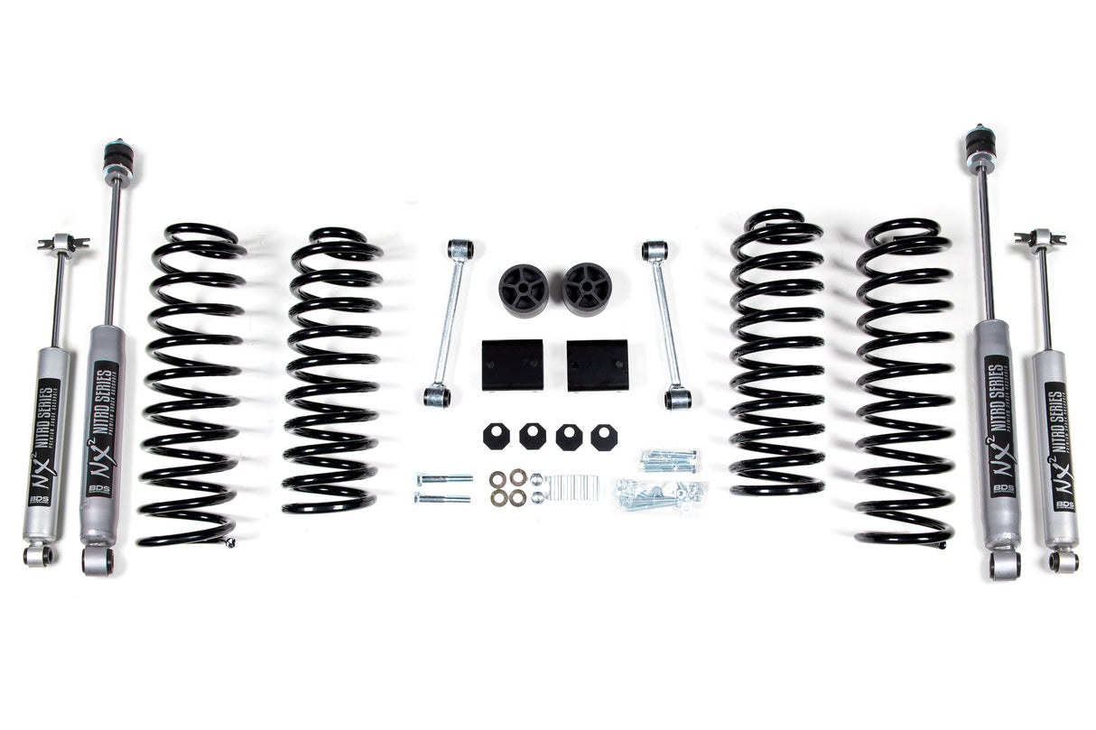 2 Inch Lift Kit | Coil Spring | Jeep Wrangler JK (07-11) 4-Door