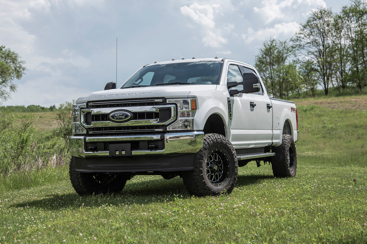 5 Inch Lift Kit w/ 4-Link | Ford F250/F350 Super Duty (20-22) 4WD | Diesel