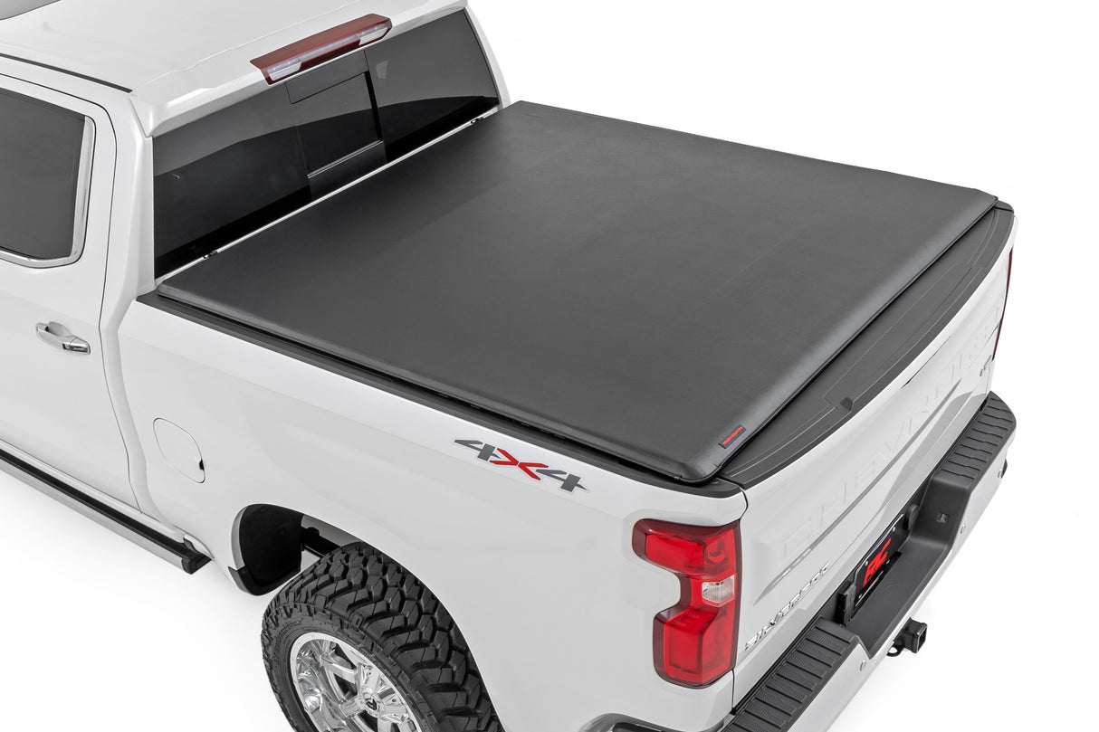 Soft Roll Up Bed Cover - 5'10 Inch Bed - Chevy/GMC 1500 (19-24)