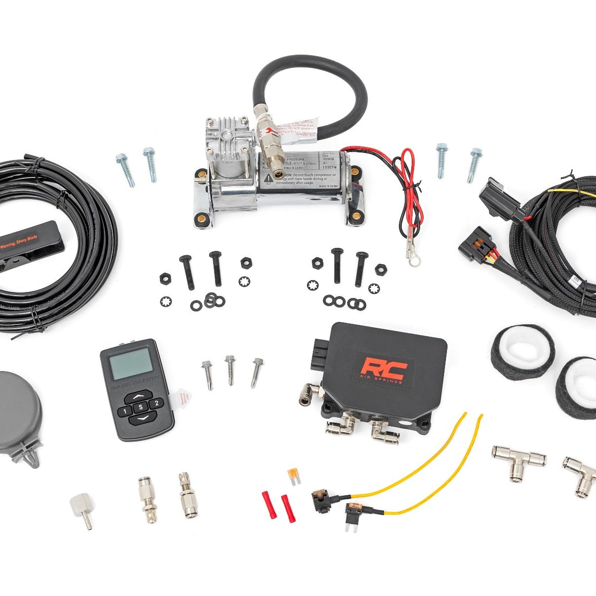 Wireless Air Bag Controller Kit W Compressor – Truck Pros