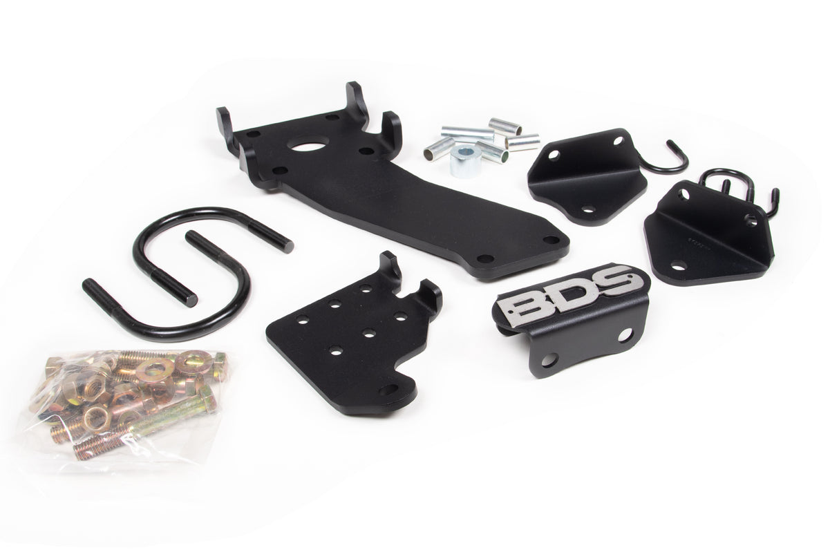 Dual Steering Stabilizer Mounting Kit - Dodge Ram 2500 (08-13) And 3500 (08-12) 4WD - With T-Style Steering