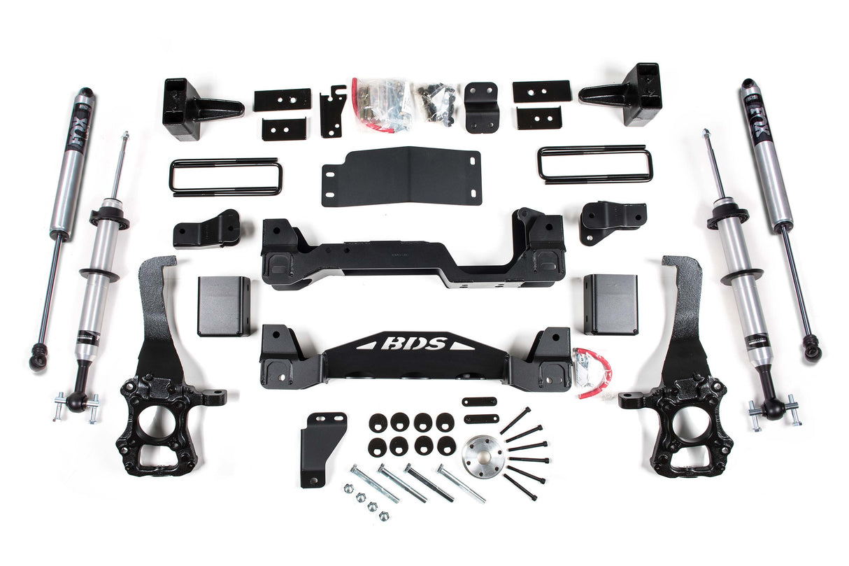 6 Inch Lift Kit - FOX 2.0 IFP Strut - Ford F150 (15-20) 4WD