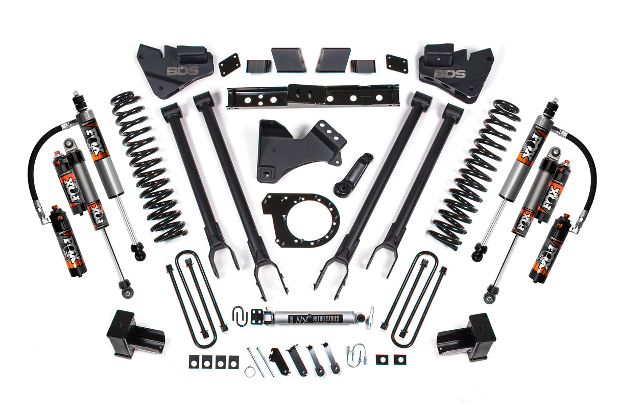 6 Inch Lift Kit | 4-Link Conversion | Ford F250/F350 Super Duty (17-19) 4WD | Diesel