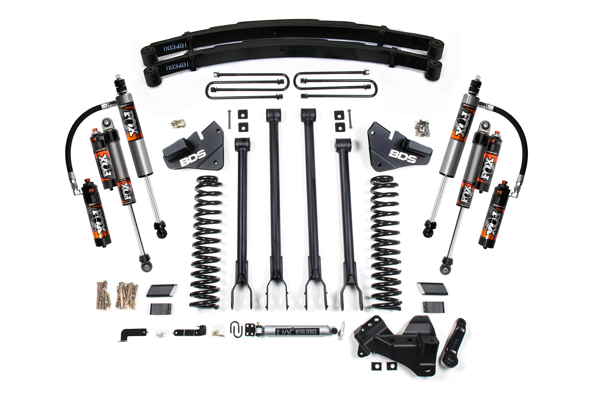 6 Inch Lift Kit | 4-Link Conversion | Ford F250/F350 Super Duty (17-19) 4WD | Diesel