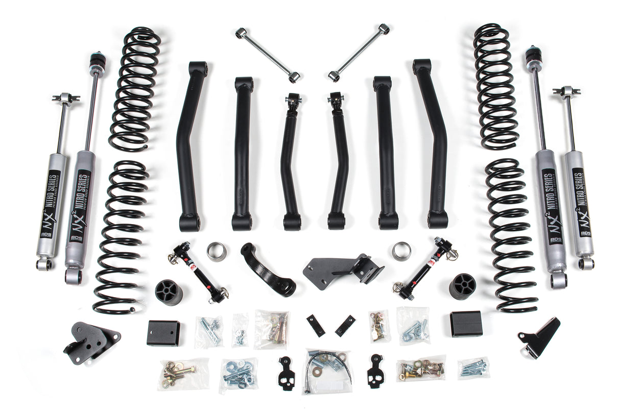 4 Inch Lift Kit - Jeep Wrangler JK (12-18) 2-Door