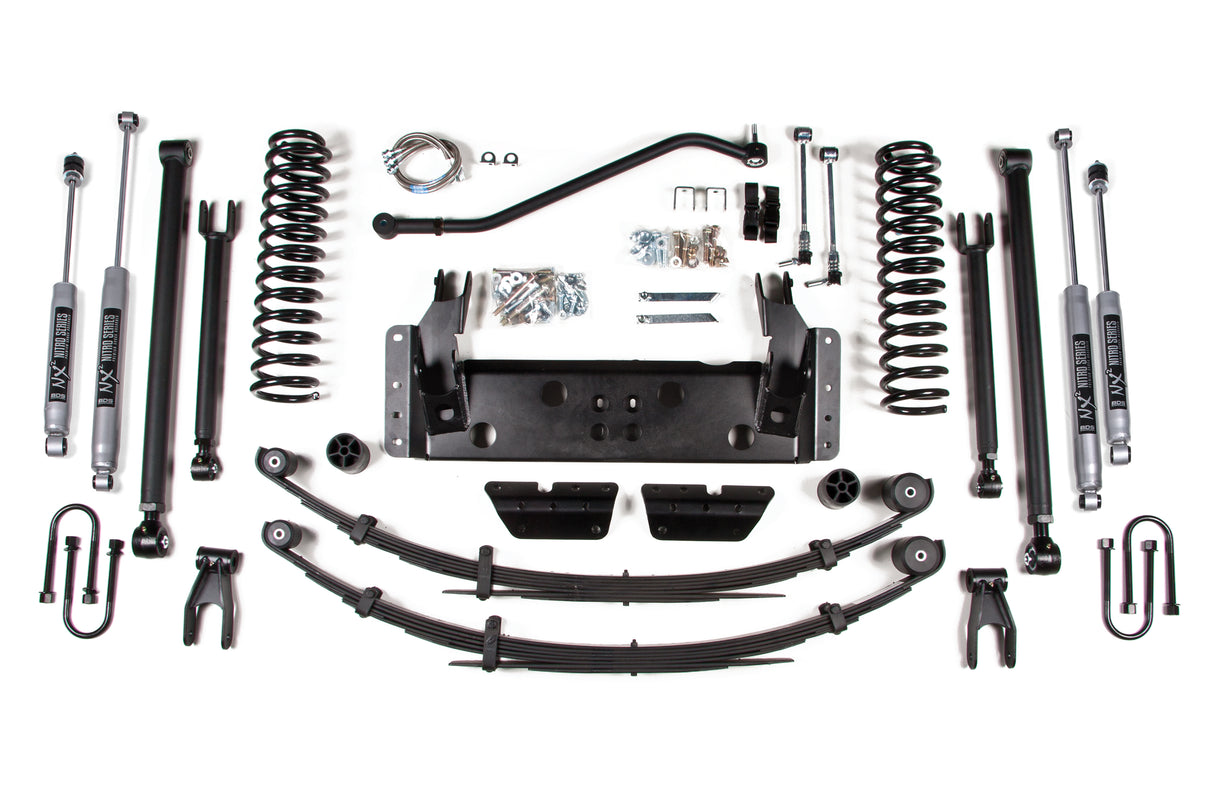 4.5 Inch Lift Kit - Long Arm - Jeep Cherokee XJ (84-01)