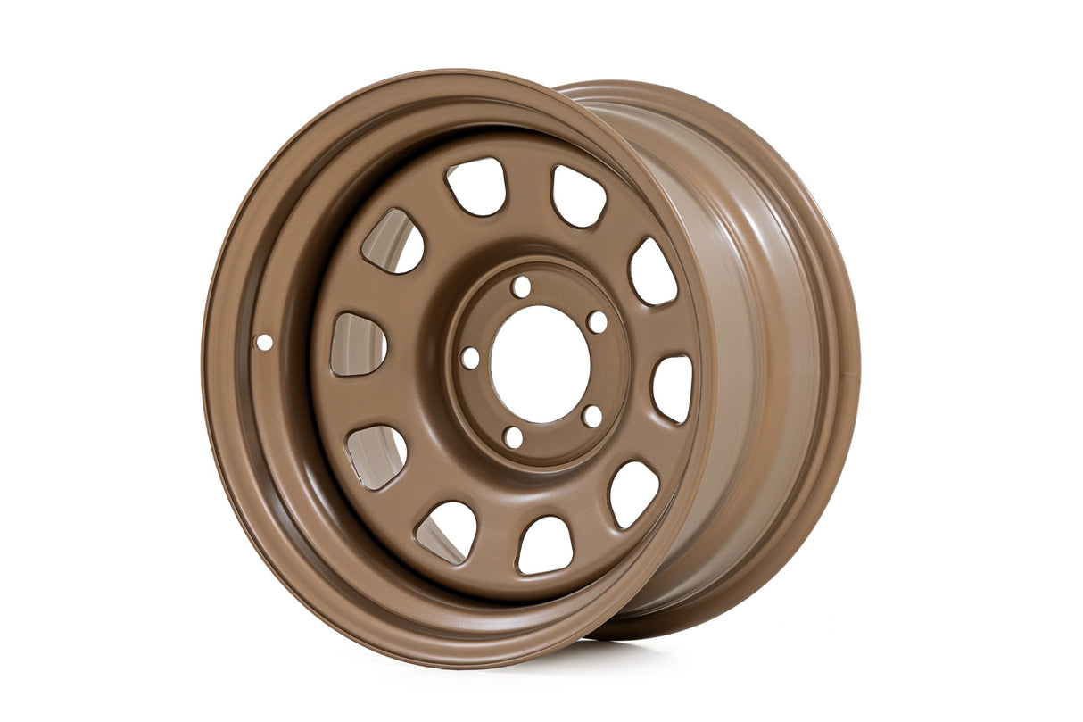 Steel Wheel - Bronze - 16x8 - 6x5.5 - 4.25 Bore - -12