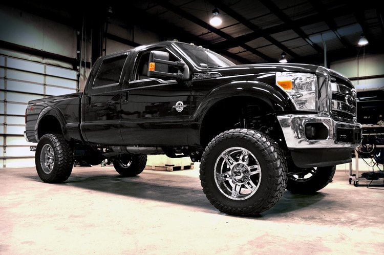 Rough Country - 6 Inch Lift Kit - Gas - OVLD - Vertex - Ford F-250 Super Duty 4WD (2011-2014)