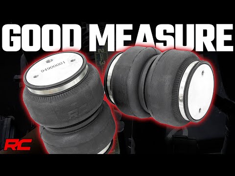 Rough Country - 7.5 Inch Lift Kit - Air Spring Kit - Chevy/GMC 2500HD/3500HD (11-19) - 100074