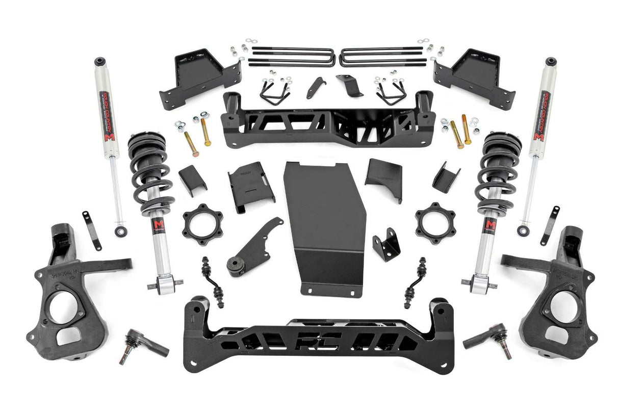 Rough Country - 7 Inch Lift Kit - Alum/Stamp Steel - M1/M1 - Chevy/GMC 1500 (14-18) - 17440