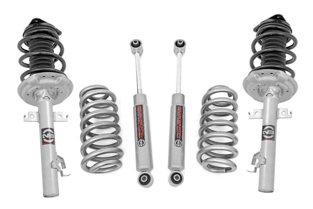 Rough Country - 1.5 Inch Lift Kit - Lifted Struts - Nissan Rogue 4WD (2014-2020)