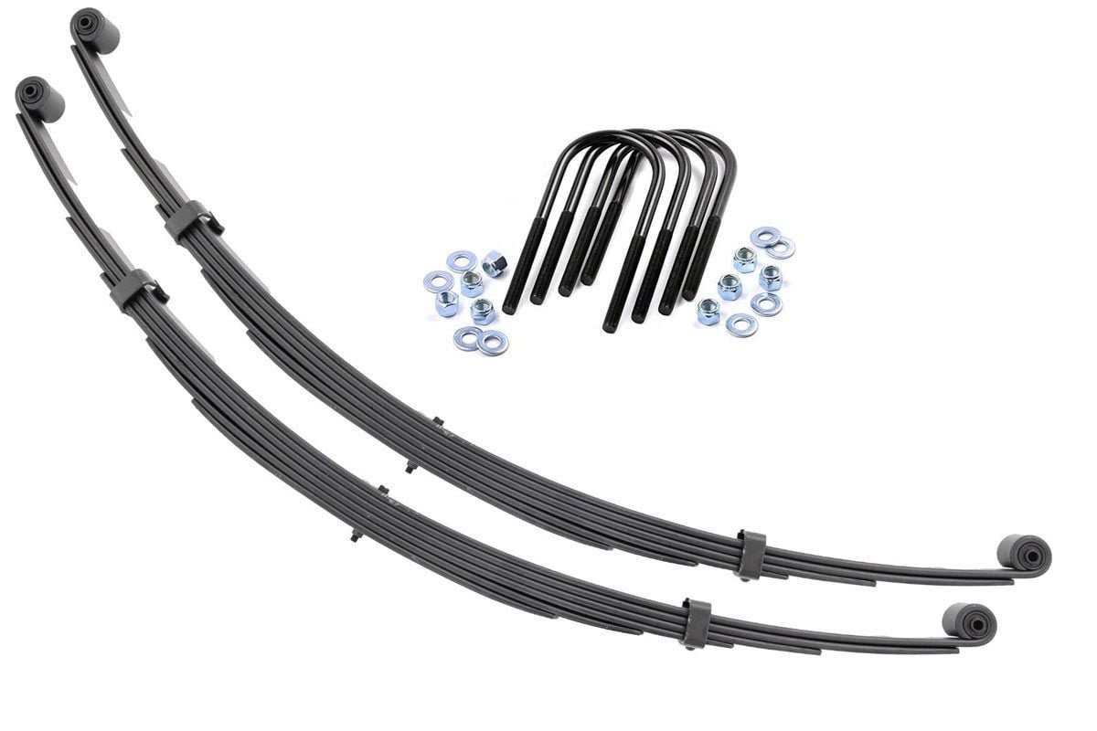 Rough Country - Rear Leaf Springs - 2.5 In. Lift - Pair - International Scout II 4WD (1971-1980)