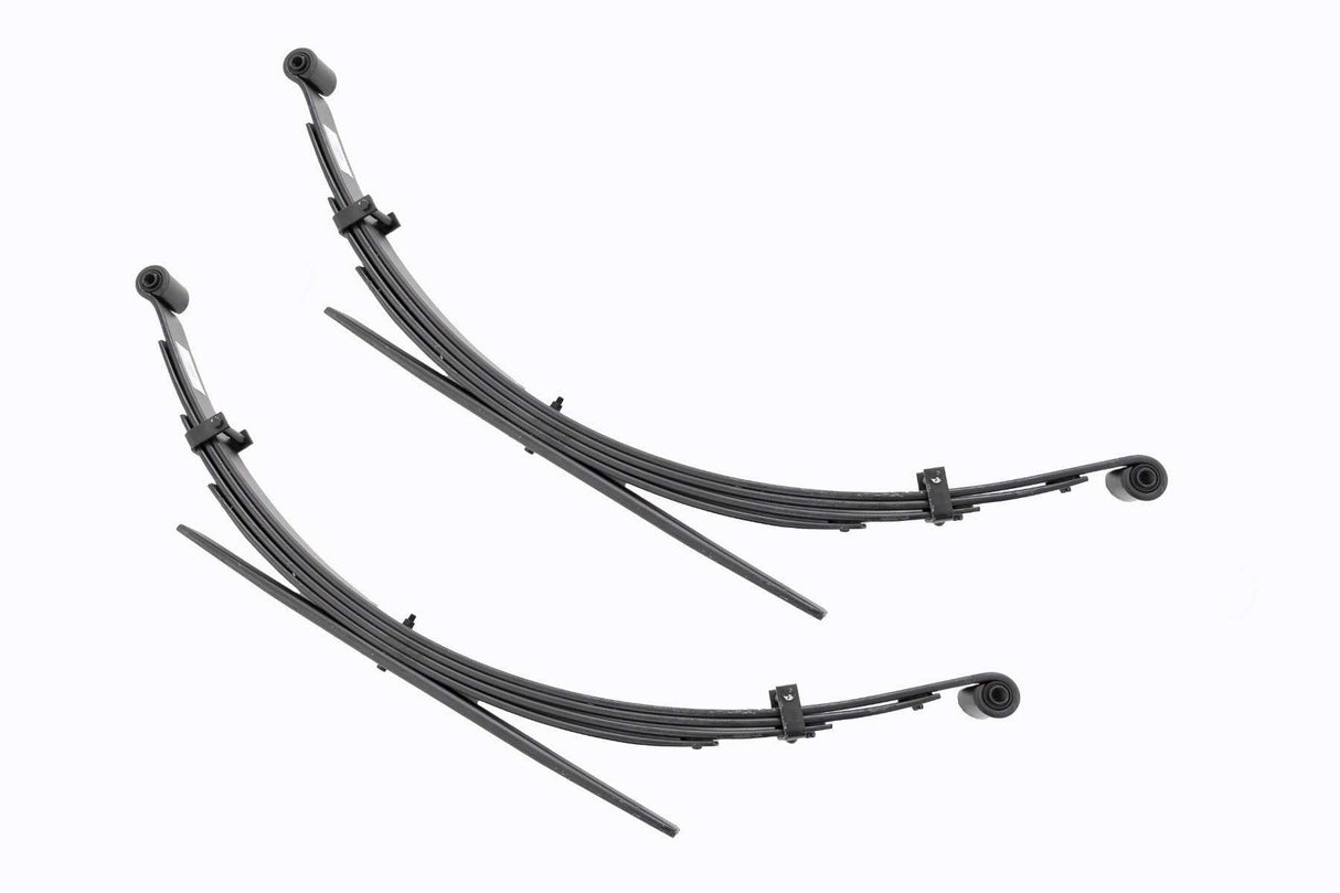 Rear Leaf Springs - 4 Inch Lift - Pair - Dodge/Plymouth Trailduster/W100 Truck/W200 Truck (70-89)