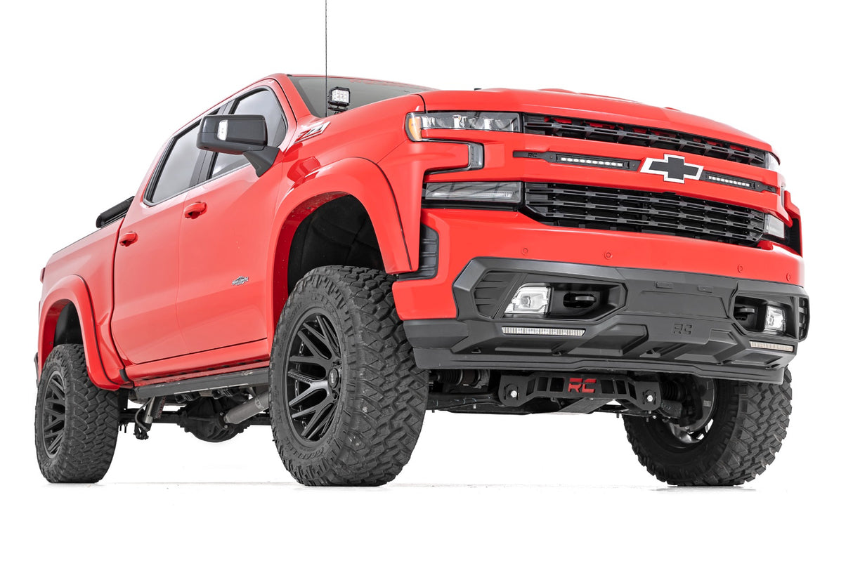 Front Bumper Fascia Cover Kit - Chevy Silverado 1500 2WD/4WD (2019-2022)