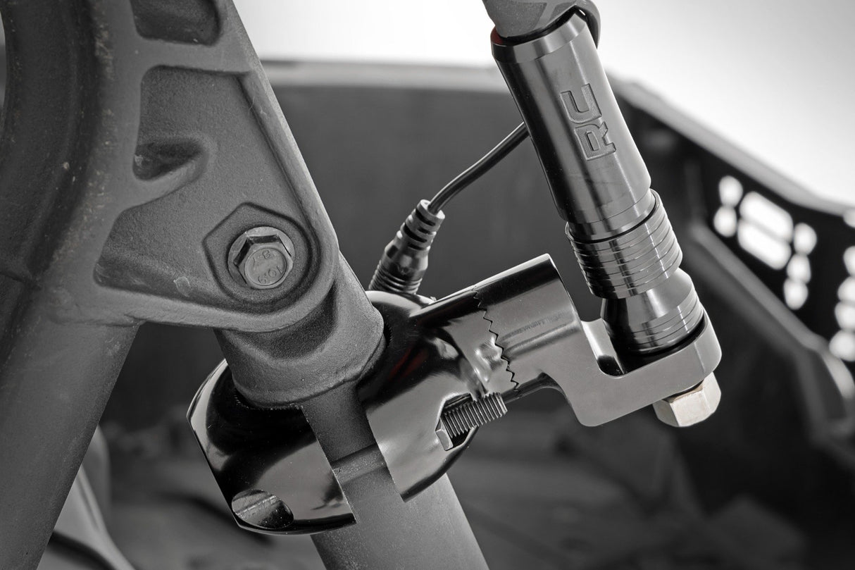Rough Country - Universal LED Whip Mount - Fits 1.25 In. - 2 In. Roll Bars