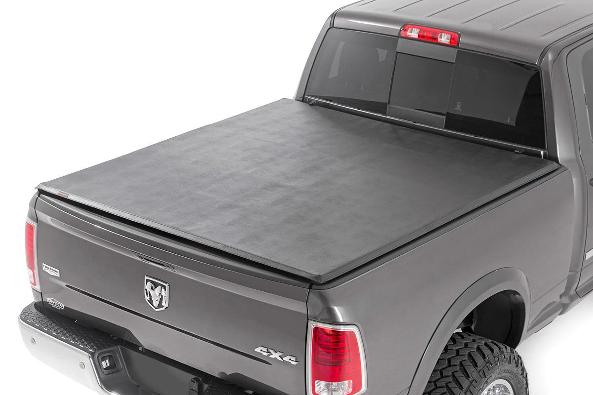 Soft Tri-Fold Bed Cover - 6'4 Inch Bed - Ram 1500/2500/3500 2WD/4WD (2010-2024 & Classic)