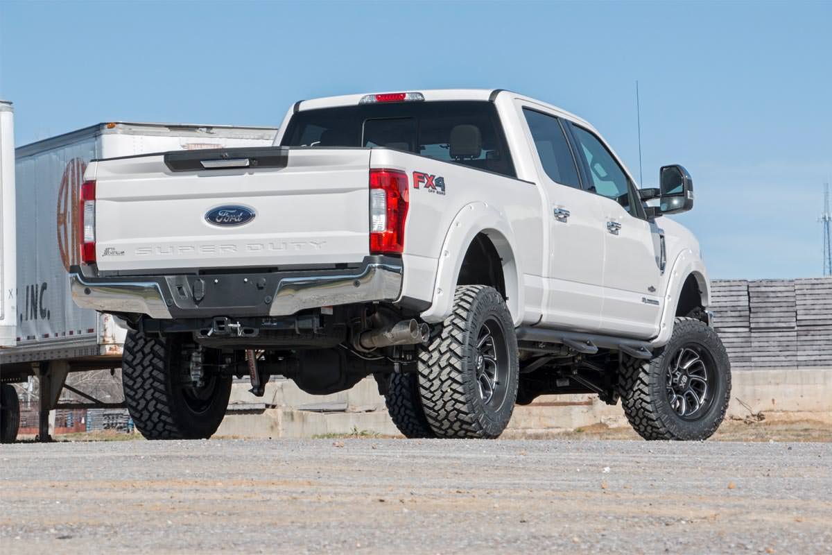 Rough Country - Pocket Fender Flares - UM Agate Black - Ford F-250/F-350 Super Duty (17-22)